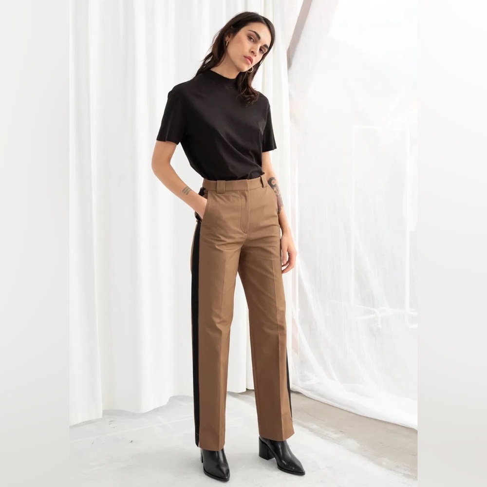 & OTHER STORIES Racer Stripe Trousers